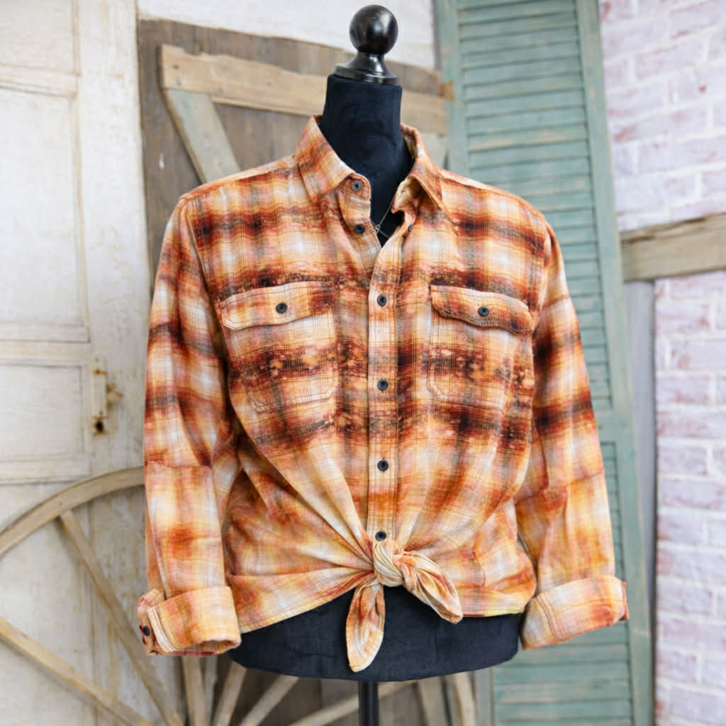 Autumn Distressed Flannel