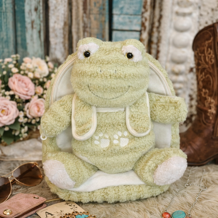 Froggy Plush Backpack