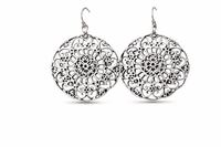 Silver Filigree Earrings