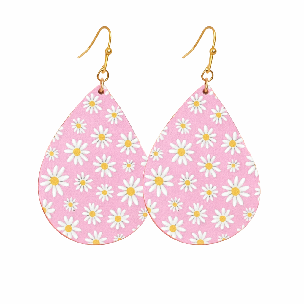 Daisy Teardrop Earrings
