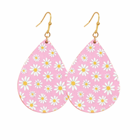 Daisy Teardrop Earrings