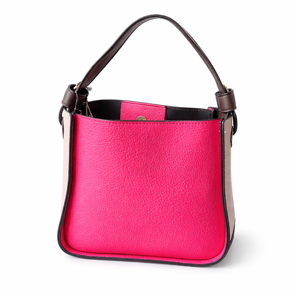 Pink Studded Handbag