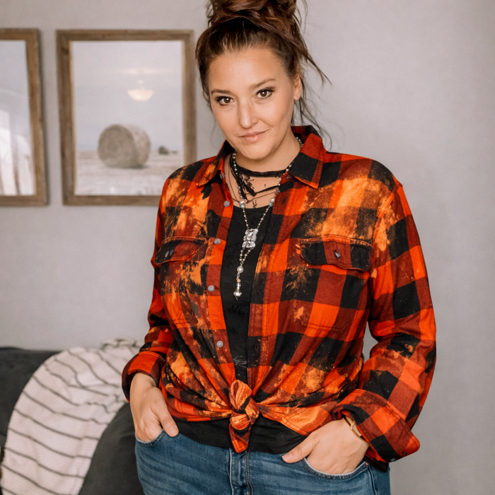 The Lumberjack Distressed Flannel