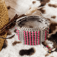 Pink Turquoise Bracelet
