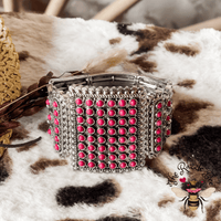 Pink Turquoise Bracelet