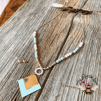 Diamond Shape Pendant Necklace