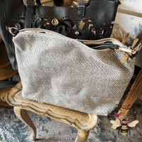 Black See Through Tote