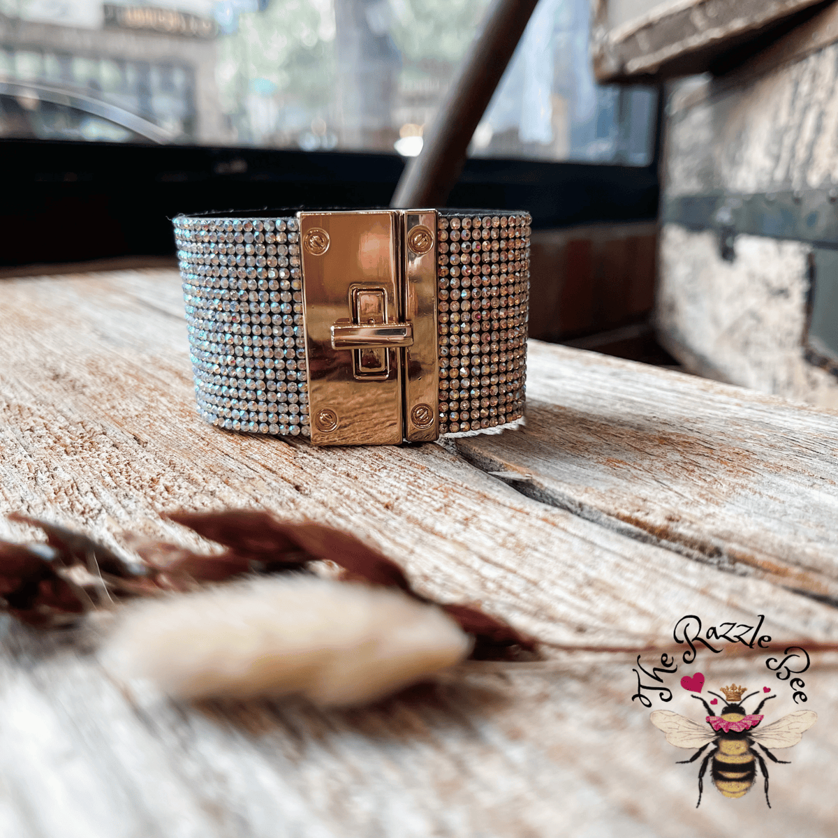 Rhinestone Wrap Bracelet