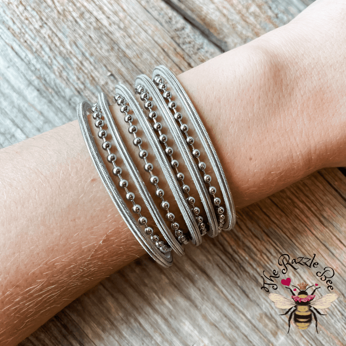 Silver Ball Chain Bracelet