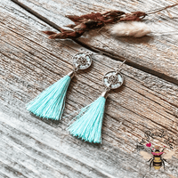 Mosaic Flower Earrings