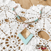 Diamond Shape Pendant Necklace