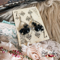 Teardrop Beaded Earrings