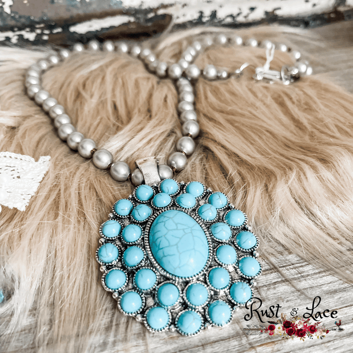 Turquoise Pendant Necklace
