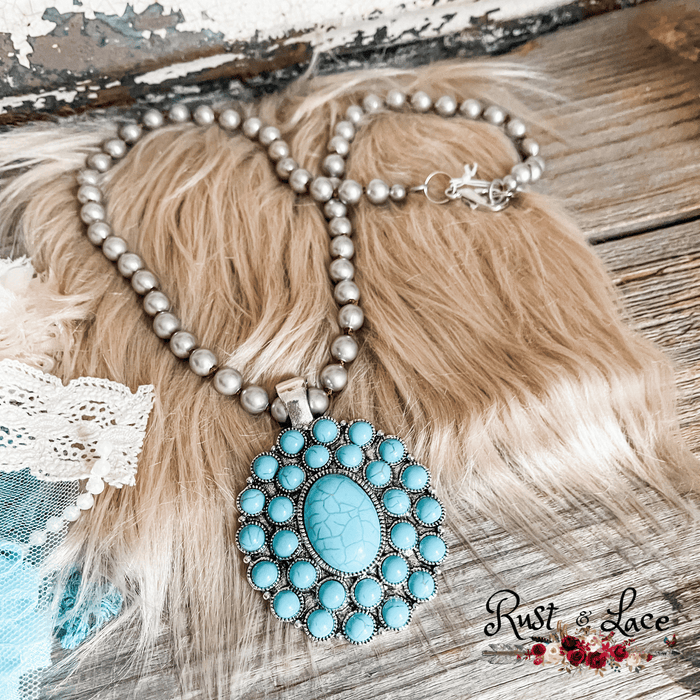 Turquoise Pendant Necklace