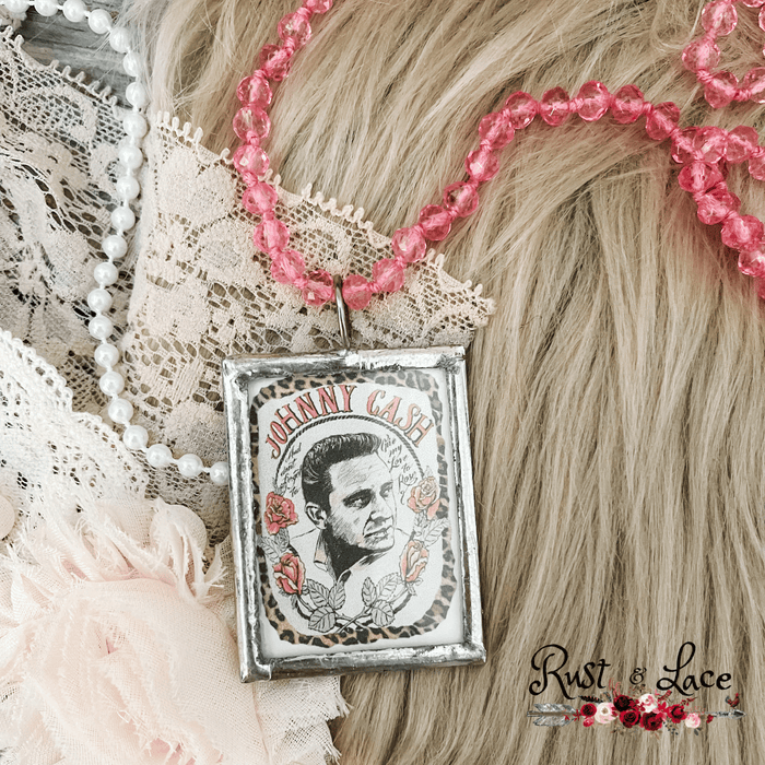 Johnny Cash Necklace