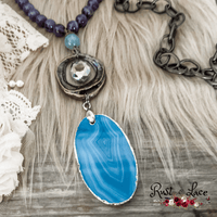 Ocean Waves Pendant Necklace