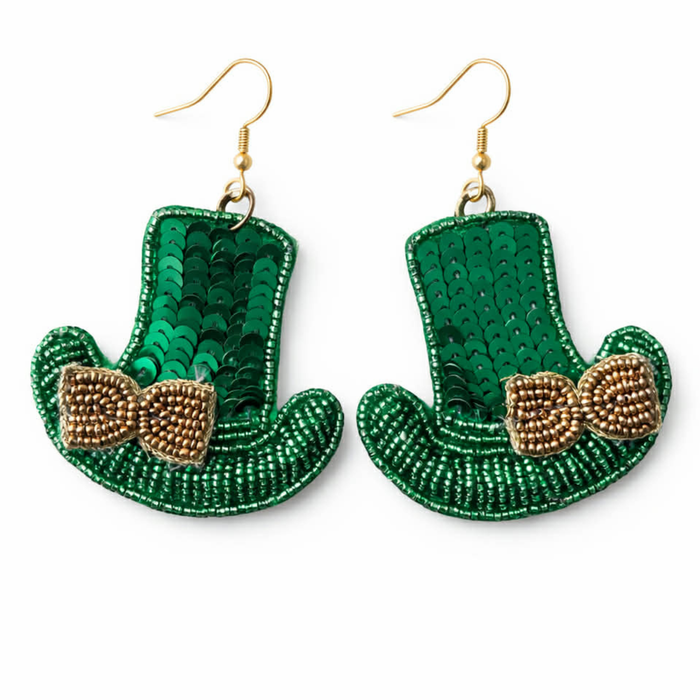 Leprachaun Hat Earrings