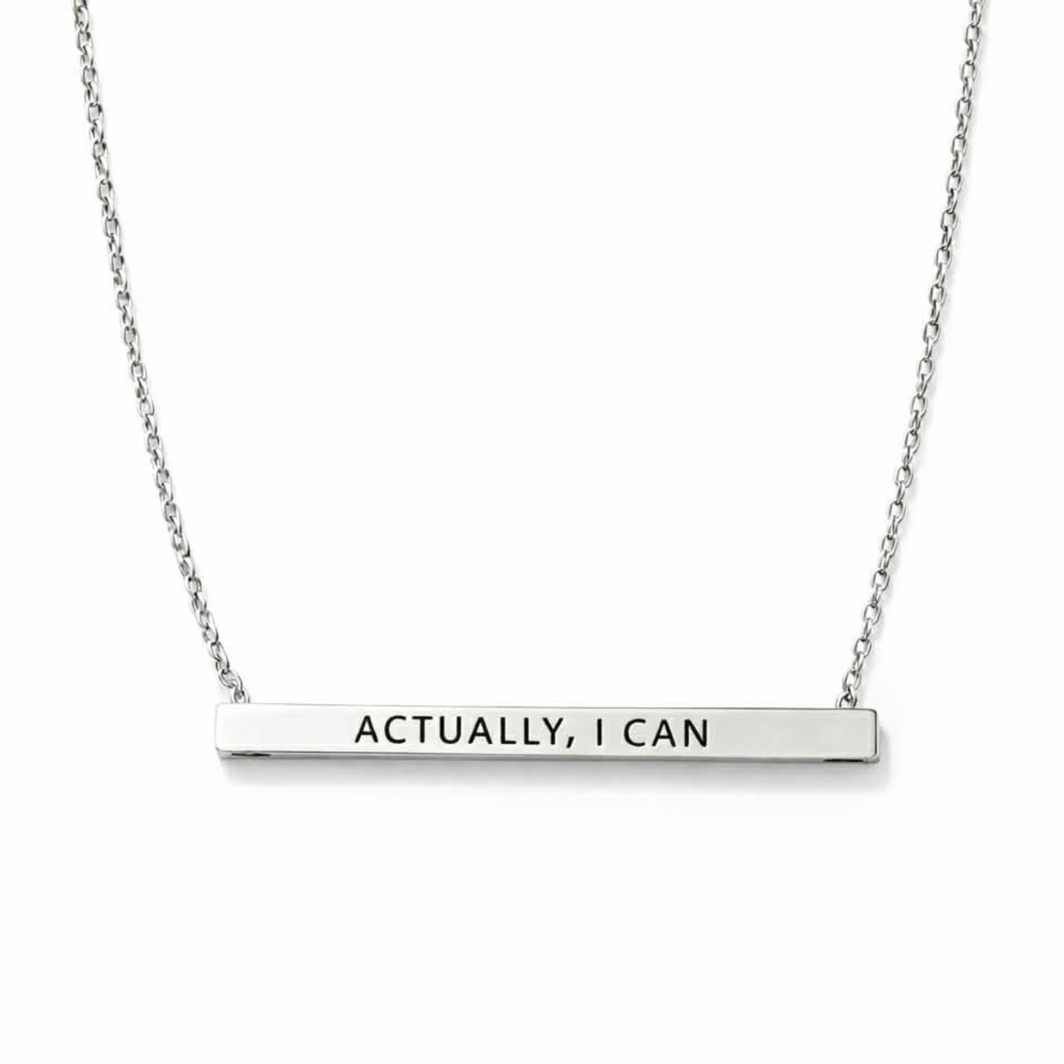 Actually, I Can Bar Necklace