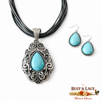 Infinite Turquoise Necklace Set