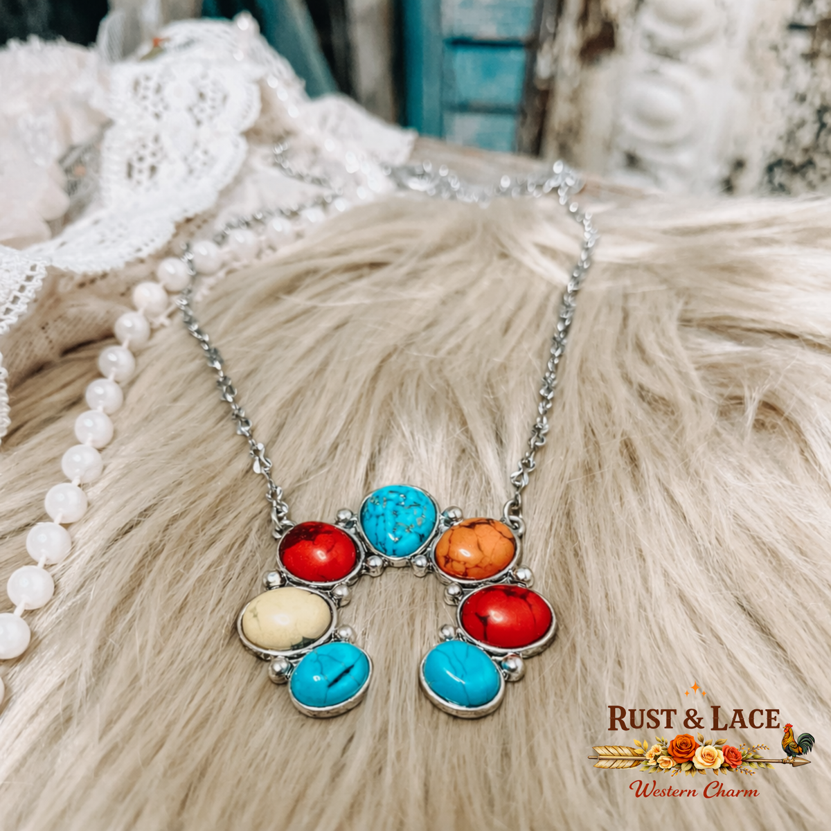 Turquoise Pendant Necklace