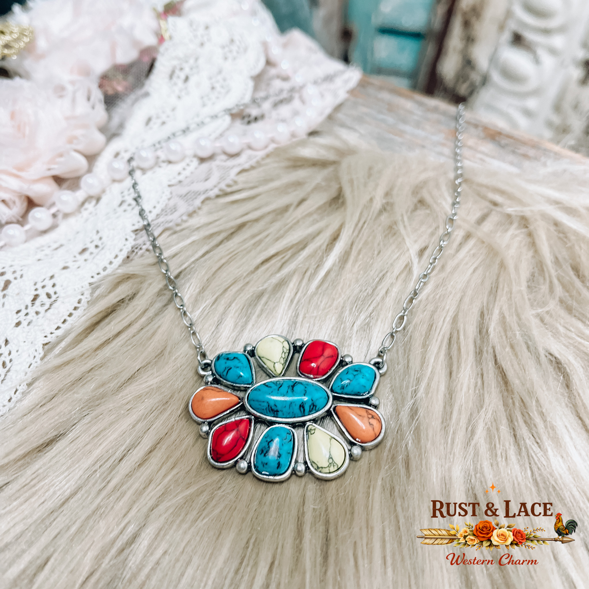 Colorful Turquoise Necklace