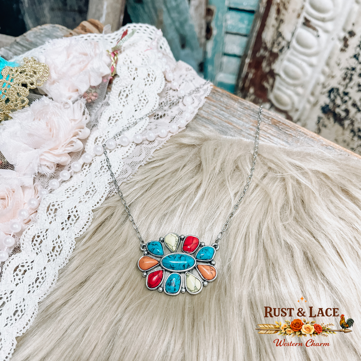 Colorful Turquoise Necklace