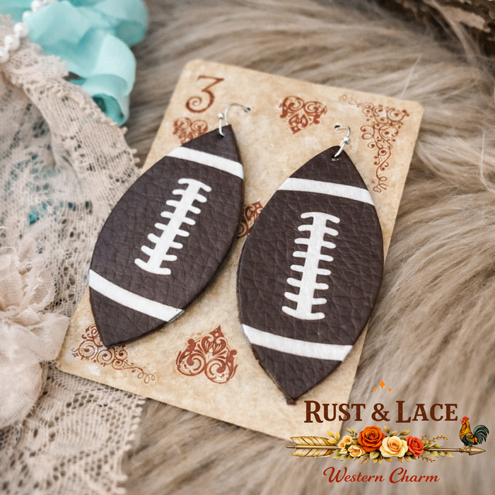 Football Earrings