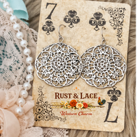 Silver Filigree Earrings