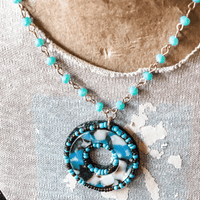 Turquoise Beaded Necklace