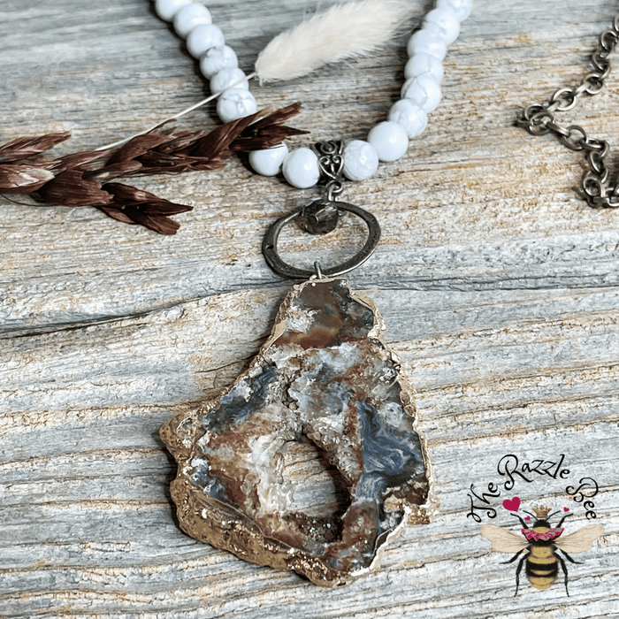 Stone Beaded Necklace