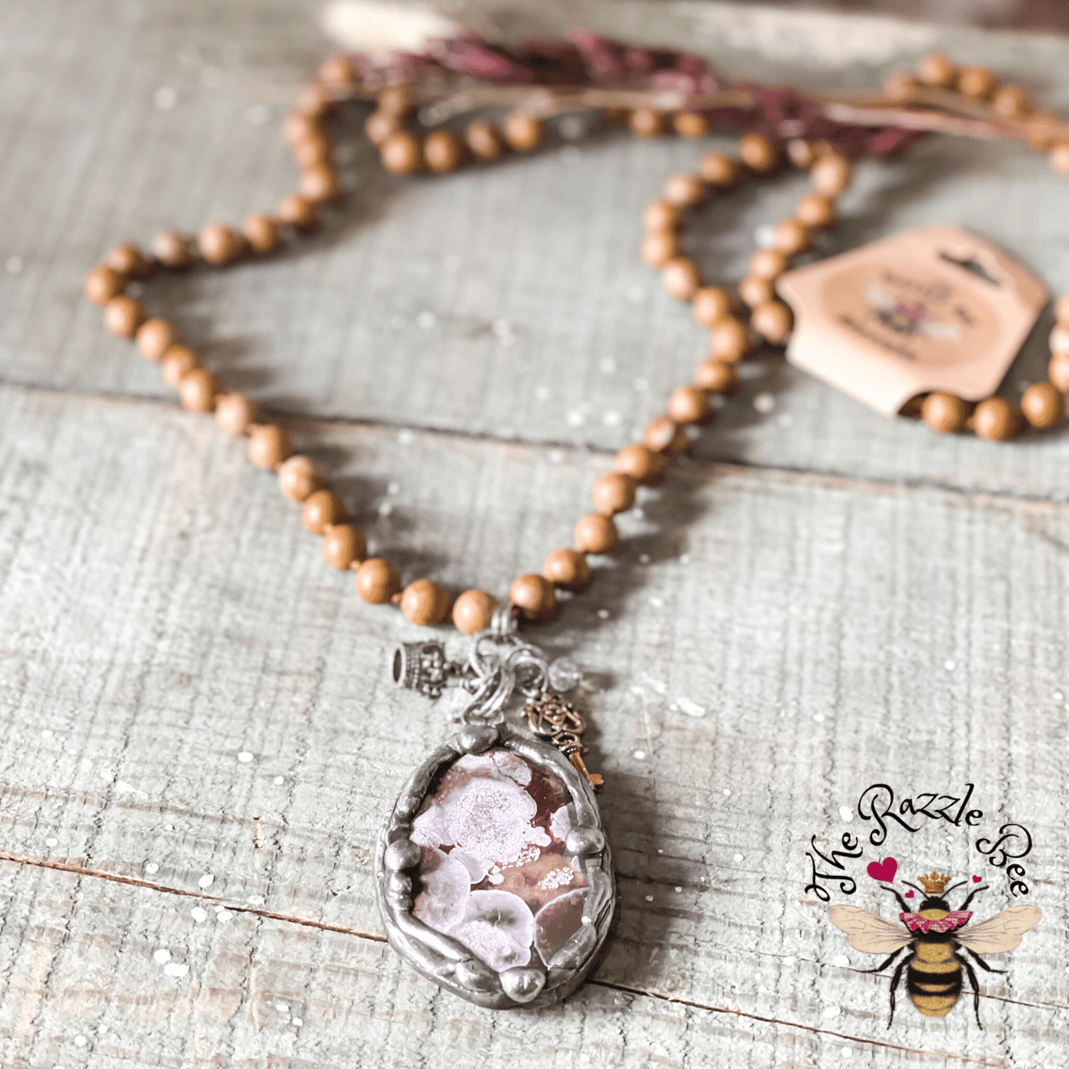 J Coons | Bubble Stone Necklace