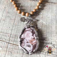 J Coons | Bubble Stone Necklace