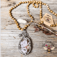 J Coons | Bubble Stone Necklace