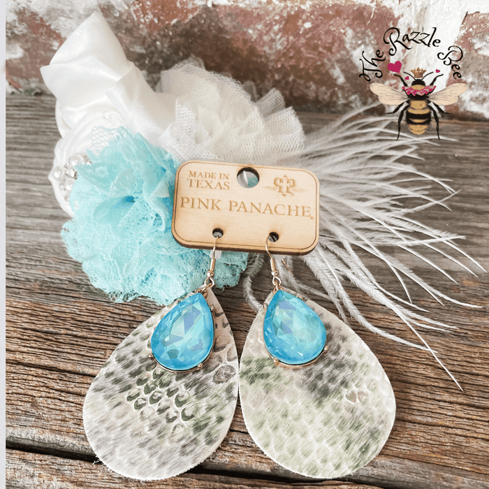 Pink Panache | Teardrop Earrings